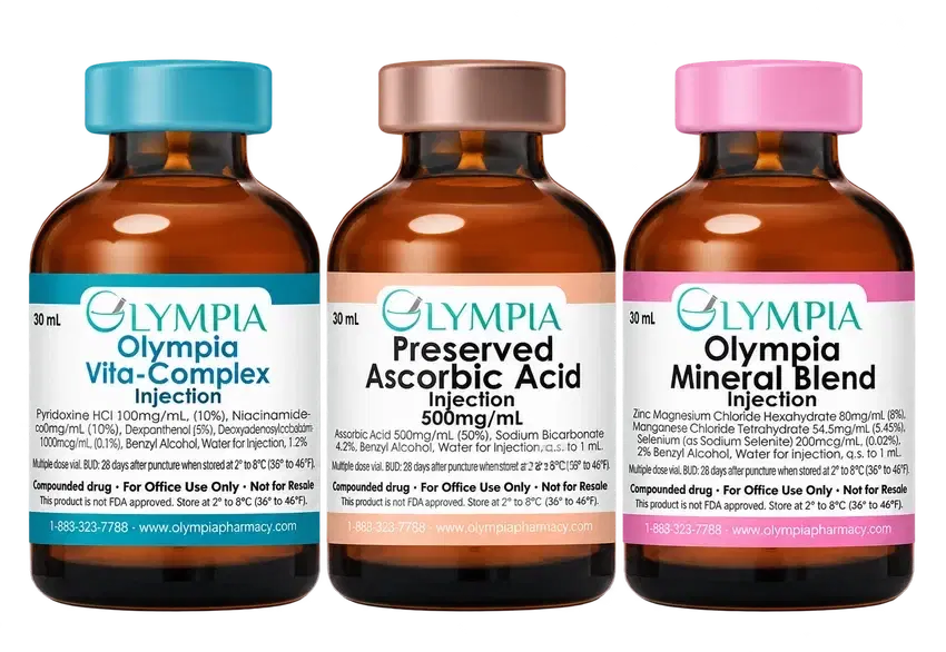 Olympia products for Quench