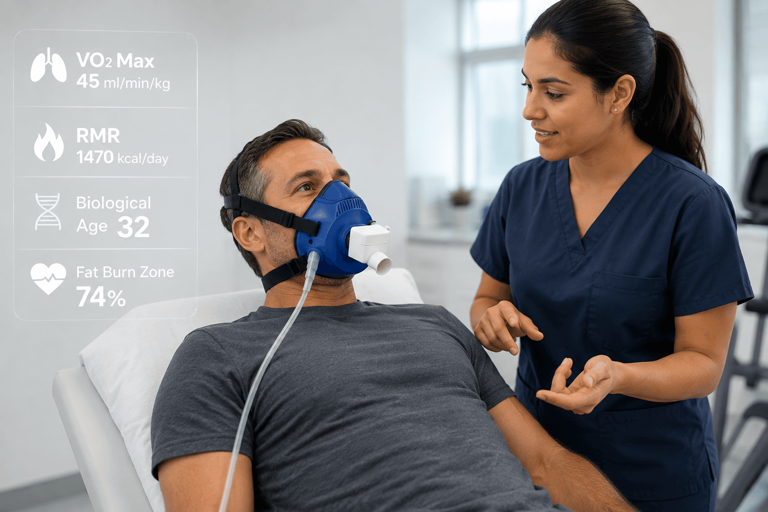 Evaluación metabólica y cardiorrespiratoria con PNOĒ
